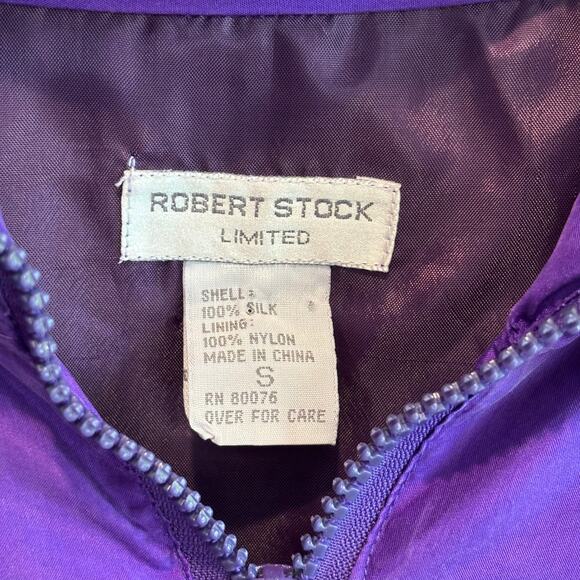 Robert Stock Limited Deadstock NWT Silk Tracksuit - size Small - Picture 4 of 9
